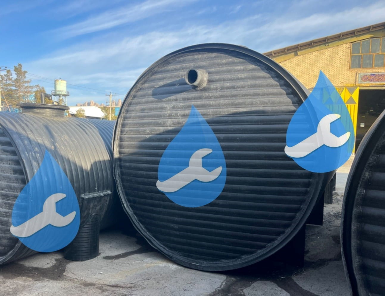 سپتیک تانک به ظرفیت 12000لیتر