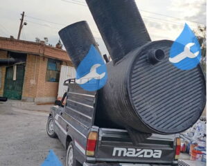سپتیک تانک با منهول یک متری