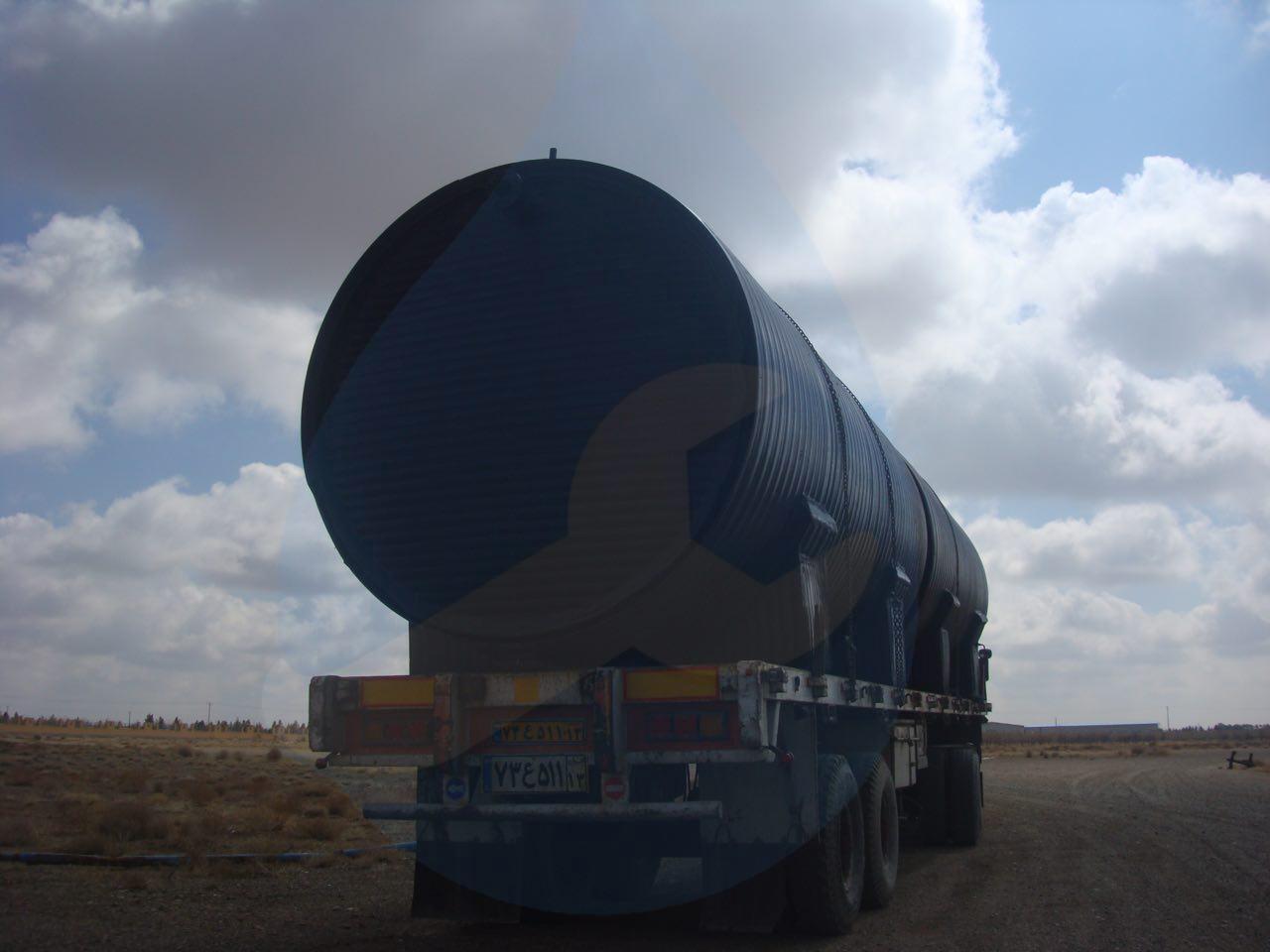 مخزن فاضلاب پلی اتیلنی