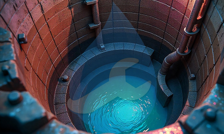 مخزن ایستگاه پمپاژ فاضلاب