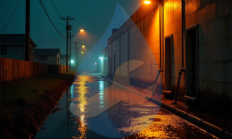 مخزن ایستگاه پمپاژ فاضلاب