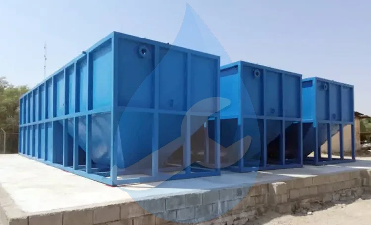 انواع پکیج تصفیه فاضلاب بهداشتی