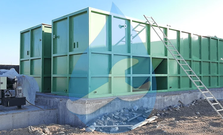 انواع پکیج تصفیه فاضلاب بهداشتی