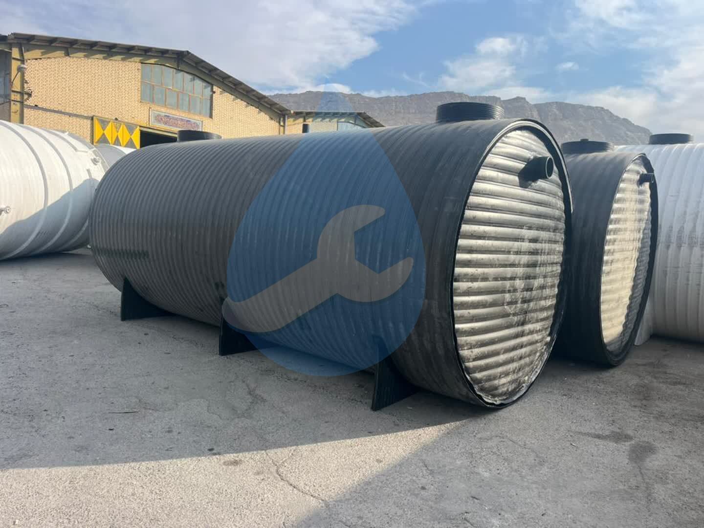 سپتیک تانک پلی اتیلن اسپیرال تیوب یکپارچه تقویت شده