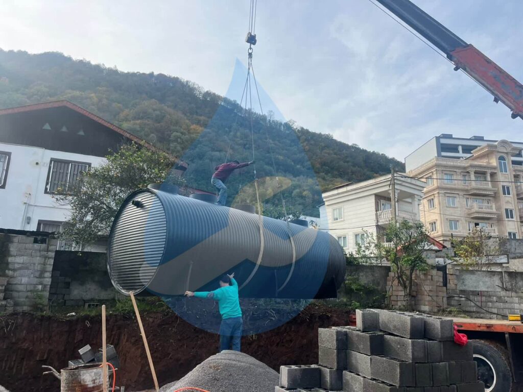 پکیج تصفیه فاضلاب پلی اتیلن