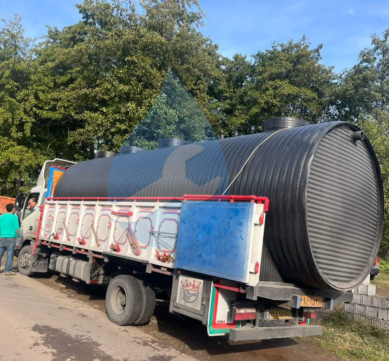 پکیج تصفیه فاضلاب پلی اتیلن به ظرفیت 20 متر مکعب