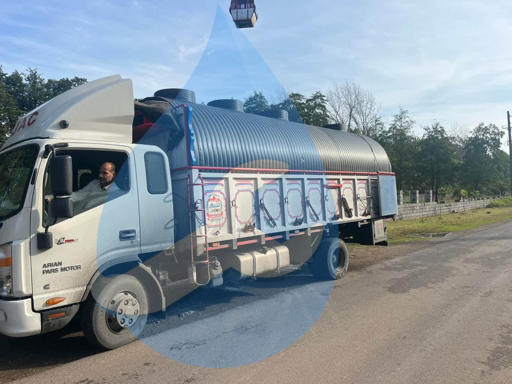 پکیج تصفیه فاضلاب پلی اتیلن به ظرفیت 20 مترمکعب