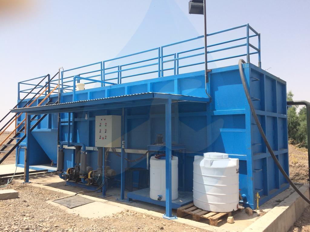 پکیج تصفیه فاضلاب هتل ساران شهمیرزاد